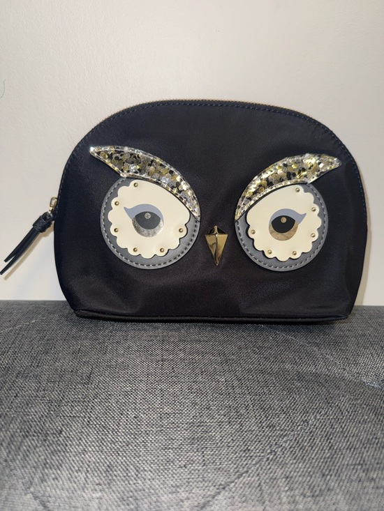 kate spade Handbags - Kate Spade Owl Small Marcy Nylon Cosmetic Bag
